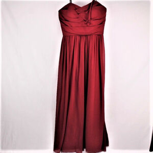 NWT Red Woman Maxi Dress Size 8 !